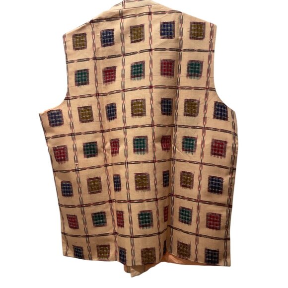 Men's Indian Style Vest, boyanika, 46 (Indian Size), Multi Color, NWT - Picture 3 of 5